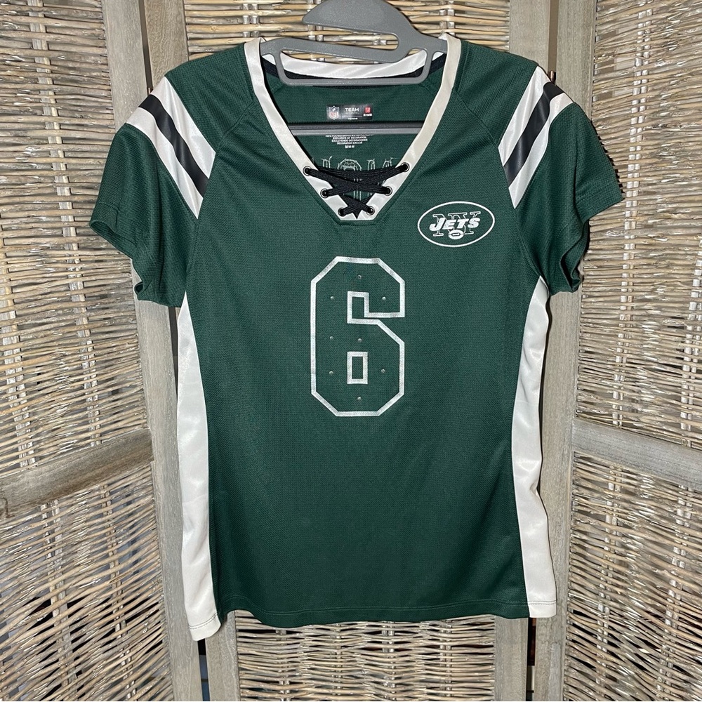 Sparkly New York Jets Jersey - size Medium